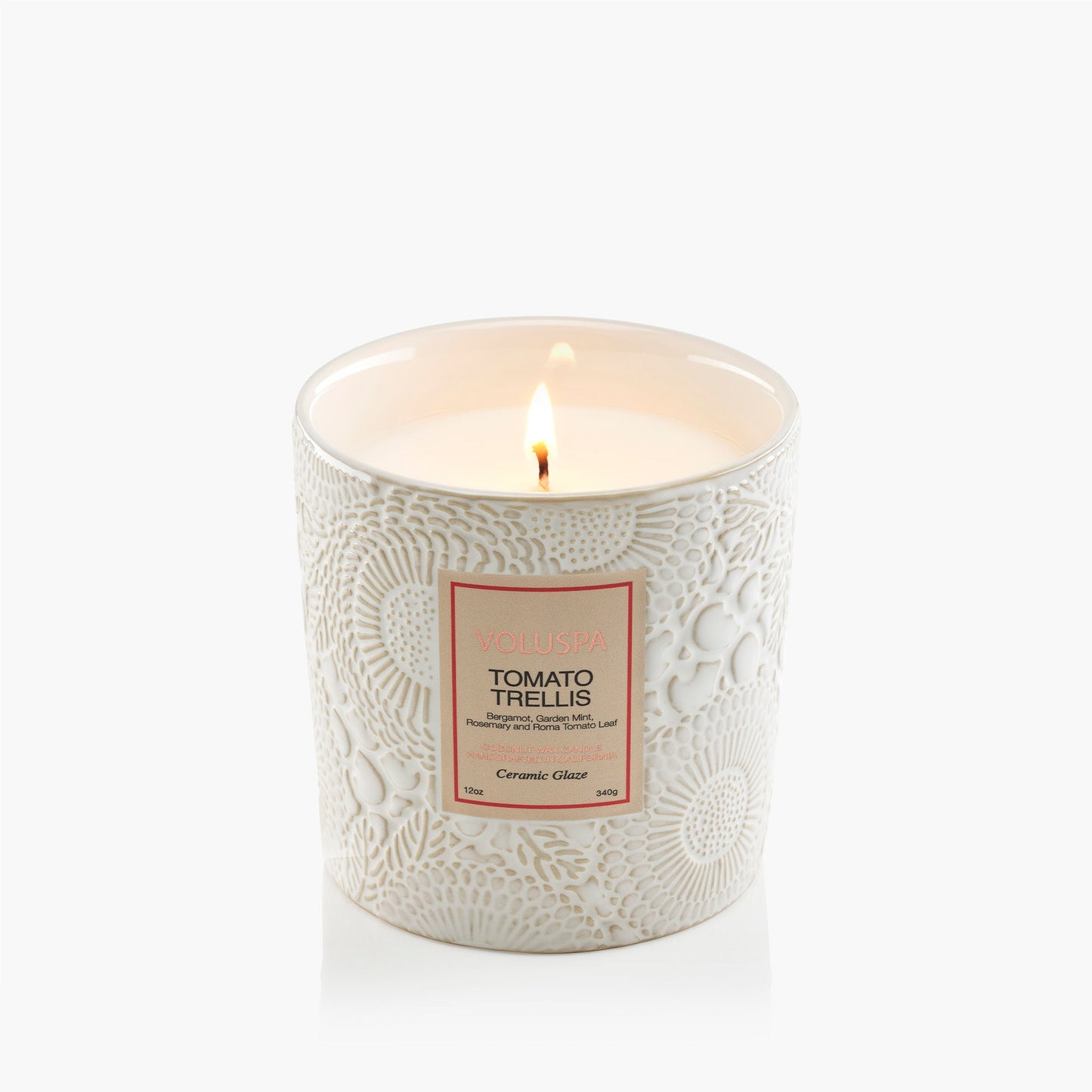 Tomato Trellis - Ceramic Luxe Classic Candle