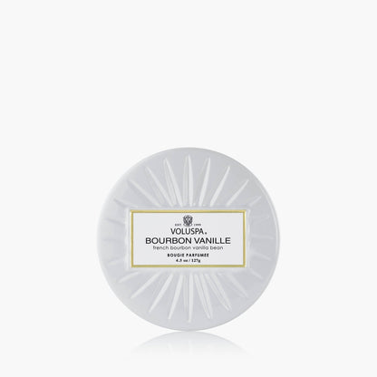 Bourbon Vanille - Mini Tin Candle
