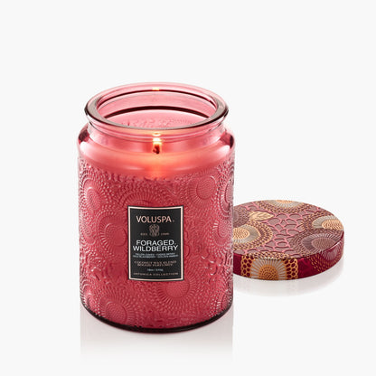 Foraged Wildberry - Large Jar Candle