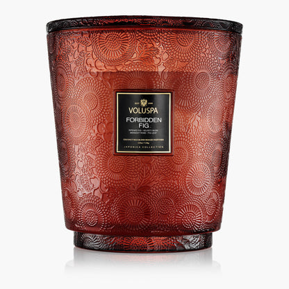 Forbidden Fig - 5 Wick Hearth Candle