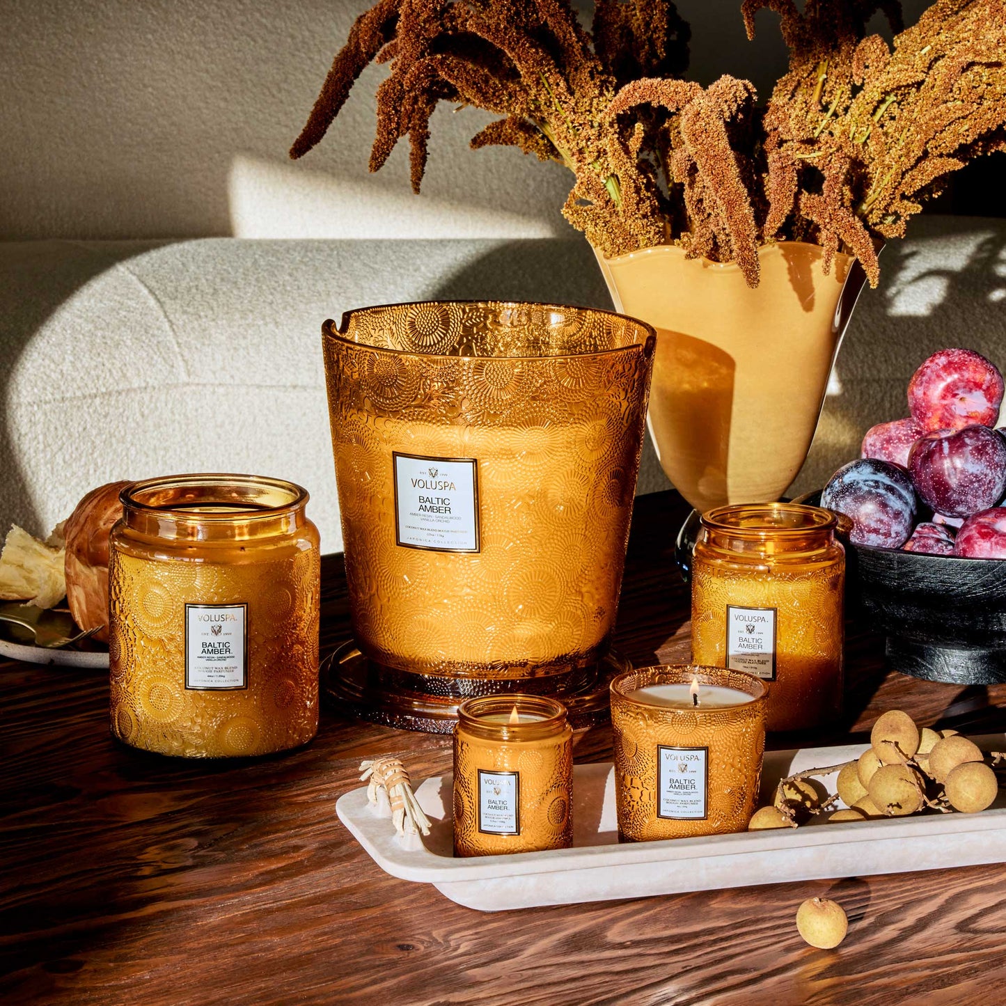 Baltic Amber - 5 Wick Hearth Candle