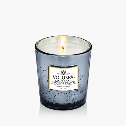 Makassar Ebony & Peach - Classic Candle