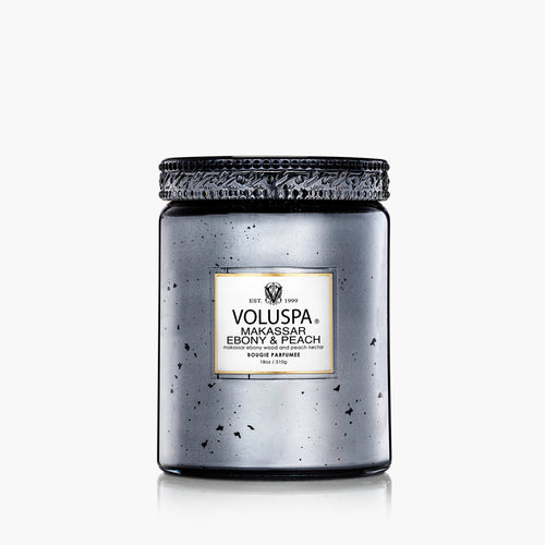 Makassar Ebony & Peach - Large Jar Candle