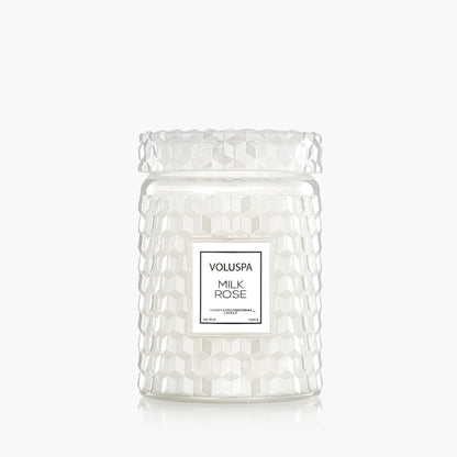Milk Rose - Large Jar Candle