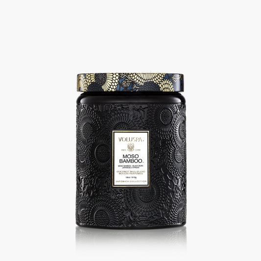 Moso Bamboo - Large Jar Candle