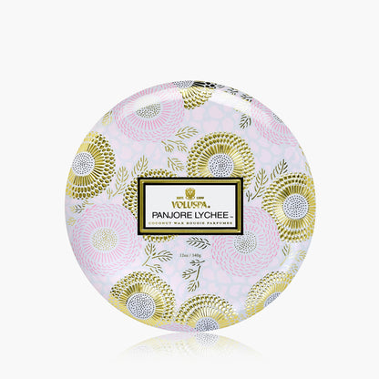 Panjore Lychee - 3 Wick Tin Candle