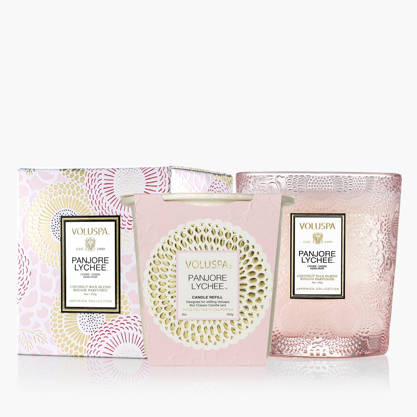 Panjore Lychee - Classic Candle & Refill