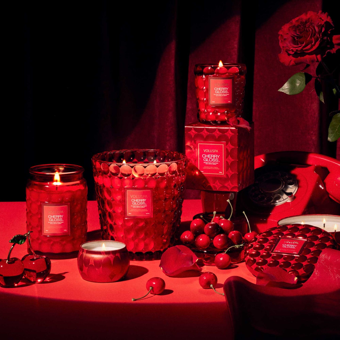 Cherry Gloss - Large Jar Candle