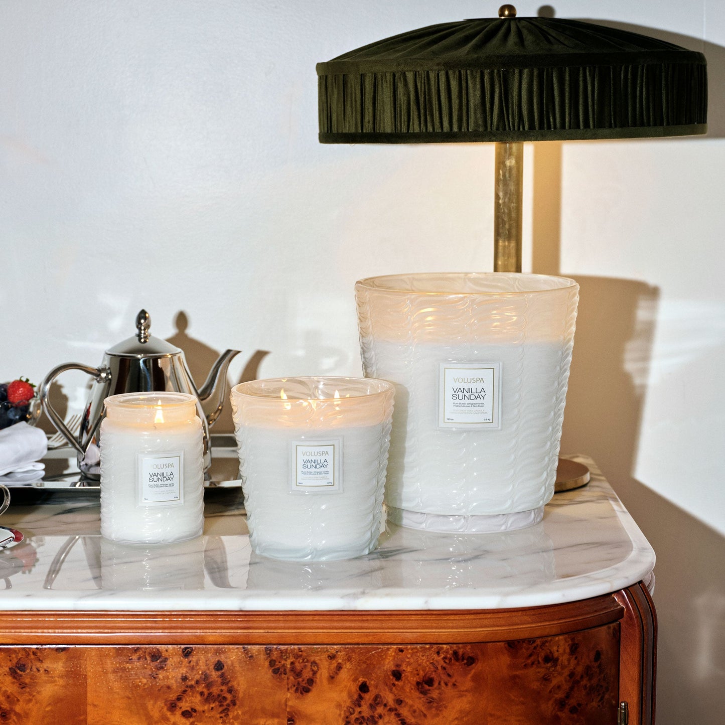 Vanilla Sunday - 3 Wick Hearth Candle