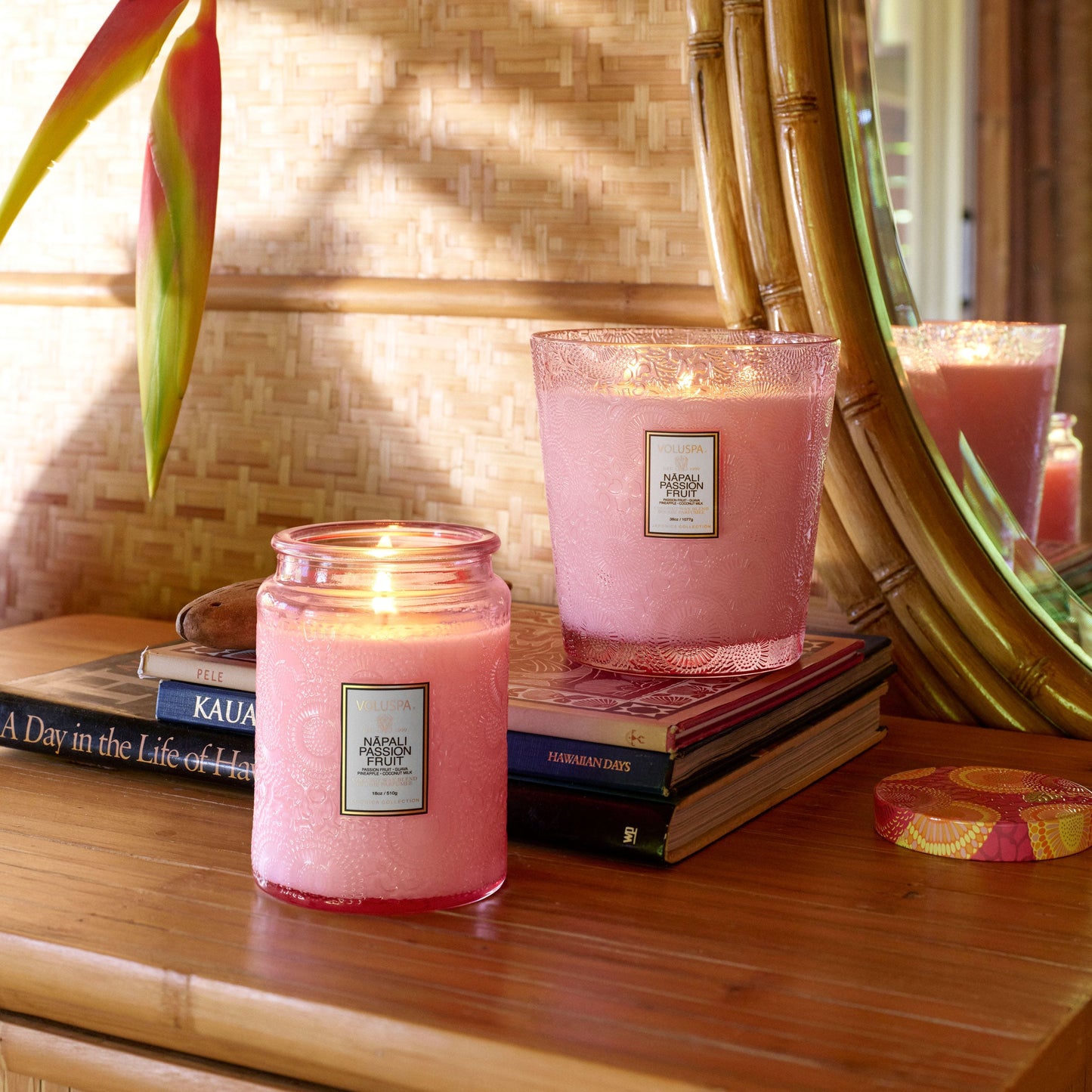 Nāpali Passion Fruit - 3 Wick Hearth Candle
