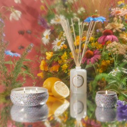 Wildflowers - 3 Wick Tin Candle
