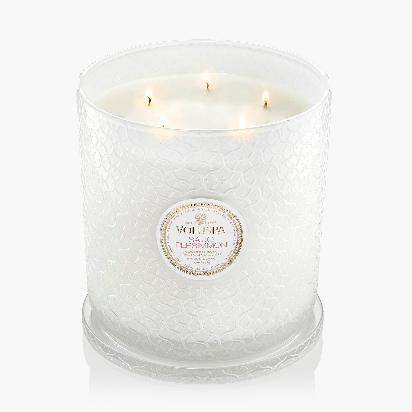 Saijo Persimmon - 5 Wick Hearth Candle