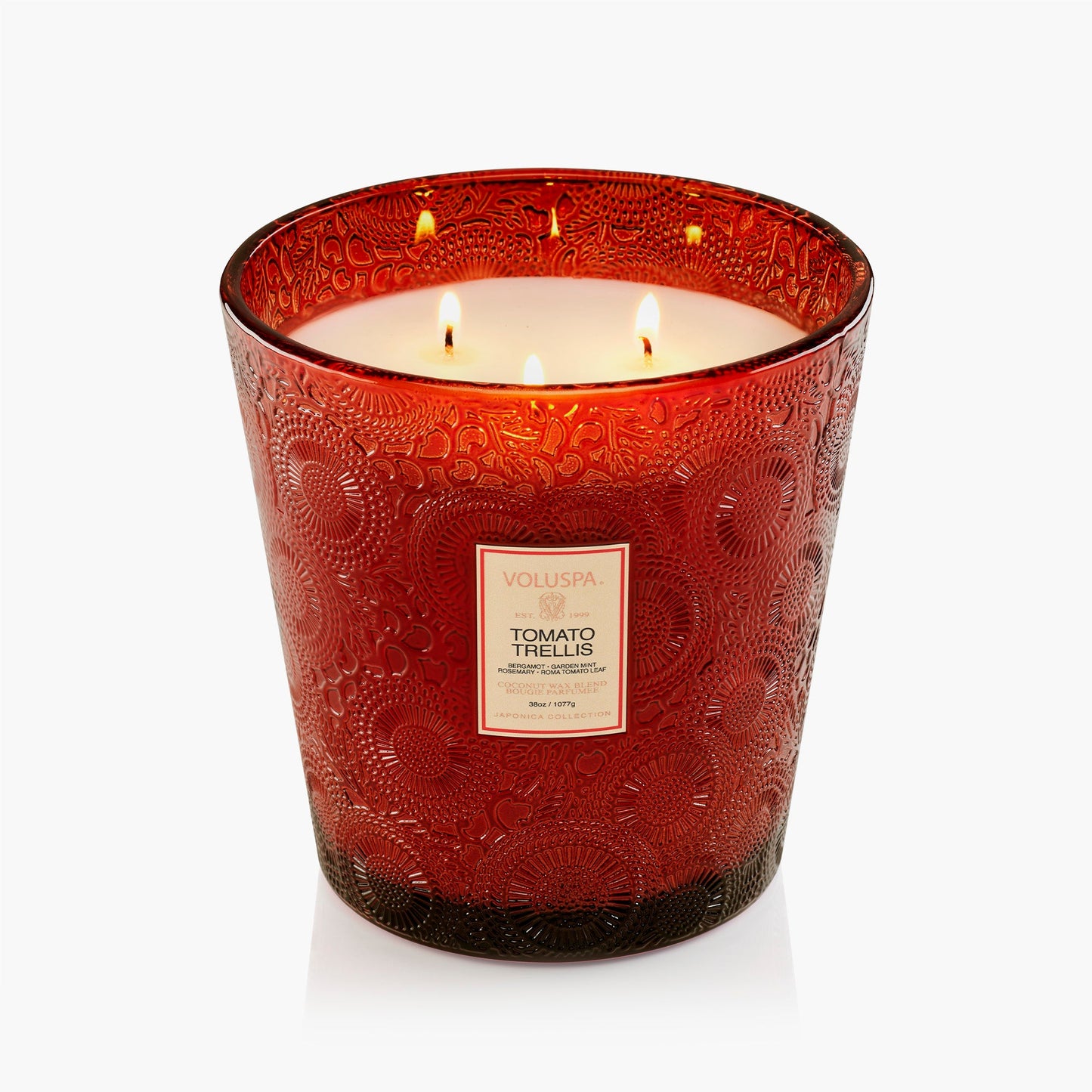Tomato Trellis - 3 Wick Hearth Candle