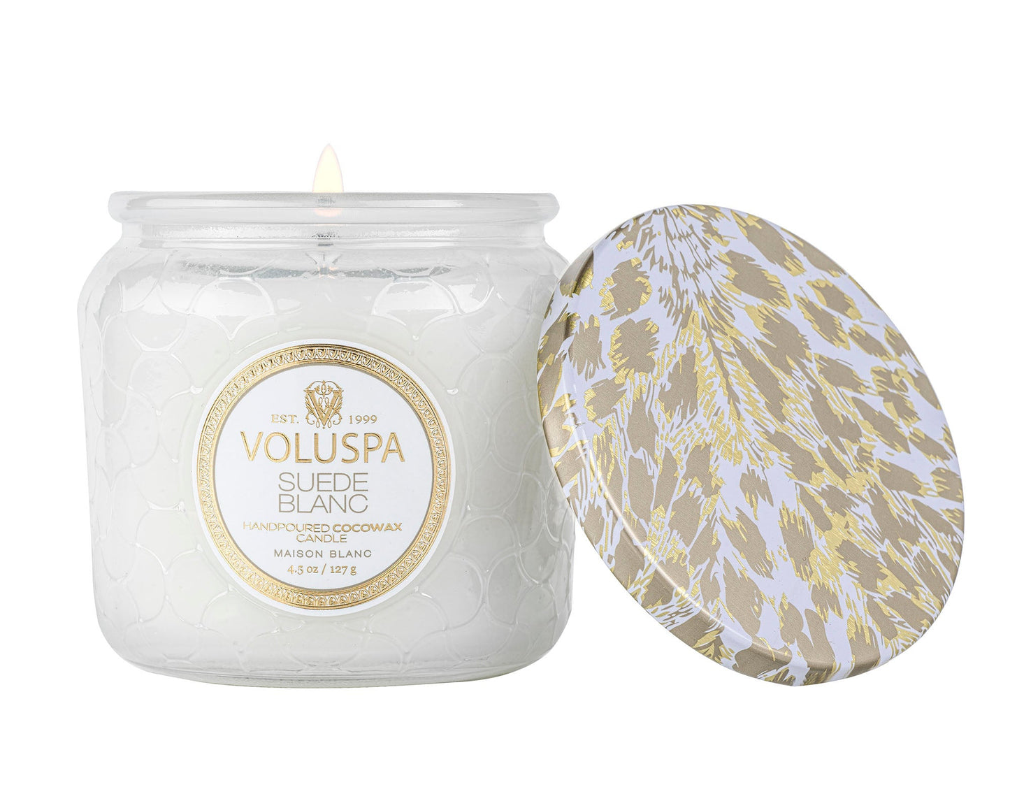 Suede Blanc - Petite Jar Candle