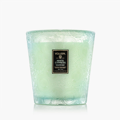 White Cypress - 3 Wick Hearth Candle